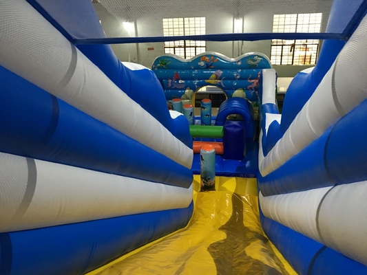 Digital Printing Commercial Inflatable Slide Jumping Castle Slide Bounce House