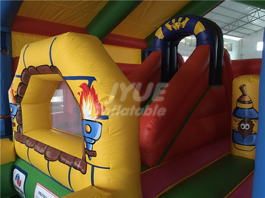 0.55mm PVC Inflatable Bouncer Jumping Castle OEM Bouncy House For Kids And Adults