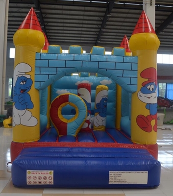 EN71 Tarpaulin Blow Up Bounce House Inflatable Bouncy Castle