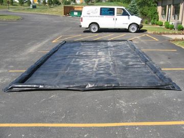 Special Inflatable Car Wash Mat Superior Soft PVC Tarpaulin