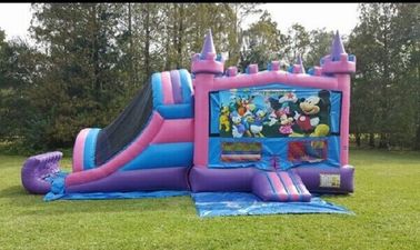 Large Inflatable Combo Extreme EN14960 Dry Bounce House Combo