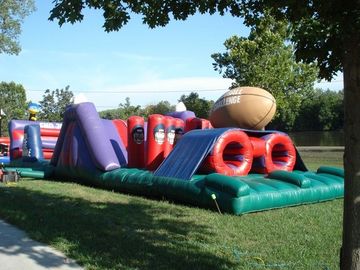 Ultimate Inflatable Obstacle Course Commercial For Outdoor Race