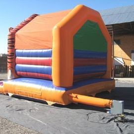 Outdoor Plato PVC Tarpaulin Inflatable Bouncy Castle Tiger Head