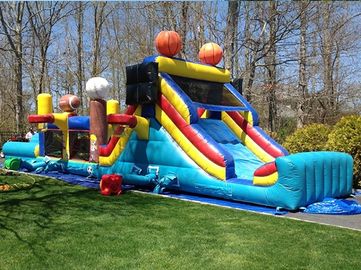 Sport Arena Commercial Inflatable Obstacle Course Blow Up Water Obstacle Course