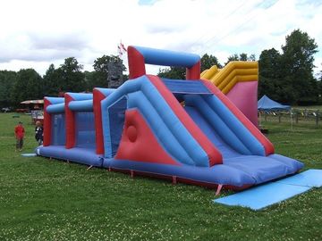 Modern Giant Adult Inflatable Obstacle Course Games Playground