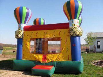 Customized Hot Air Balloon Blow Up Bounce House Inflatables For Fun