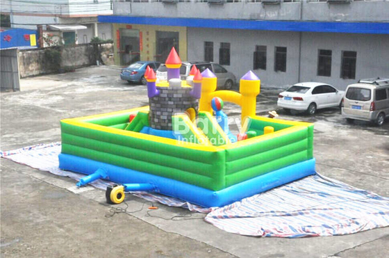 Animal Theme Inflatable Bouncy Castle With Slide 5*5*3m Toddler Bounce House