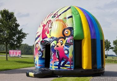 Disco Grown Ups Bouncer House,Mutiplay Bouncy Hounse 18FT For Playground