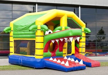 Fashional Inflatable Combo With Roof Party Bouncer House For Garden