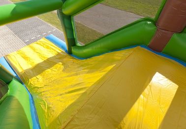 Customized Cow Boy Run Huge Inflatable Obstacle Course For Teenagers