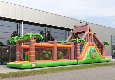 Attractive Giant Adult Inflatable Obstacle Course With PVC Material