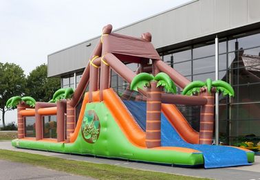 Attractive Giant Adult Inflatable Obstacle Course With PVC Material