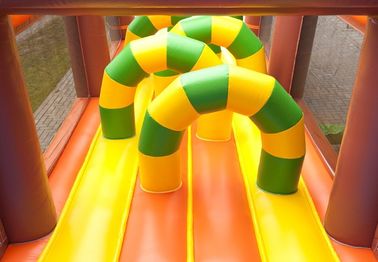 Attractive Giant Adult Inflatable Obstacle Course With PVC Material