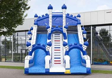 Blue Castle Large Comelot Jump And Slide Inflatables With Climbing Wall