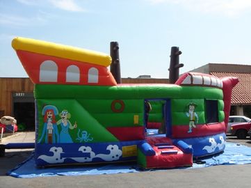 Pirate Ship Slide Inflatable Combo Jumping House For Birthday Party