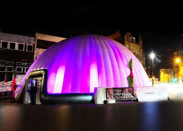Giant Novel Led Inflatable Dome Tent Customizd Lighting Inflatable Air Tent For Big Event