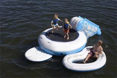Jumping Water Trampoline Inflatable Water Toys Waterproof PVC