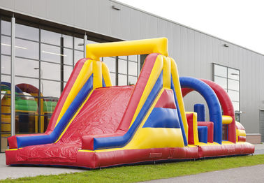 Fun Popular Inflatable Obstacle Course Bouncy Castles Exciting