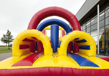 Fun Popular Inflatable Obstacle Course Bouncy Castles Exciting