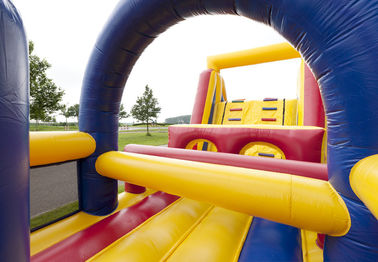 Fun Popular Inflatable Obstacle Course Bouncy Castles Exciting