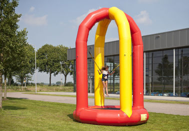 Extrem Inflatable Sports Games 4.2m Inflatable Bungee Trampoline