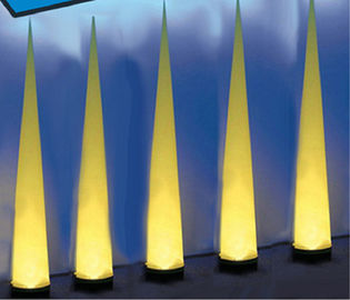 Led Lighting Inflatable Advertising Products , Party Decoration Inflatable Cone