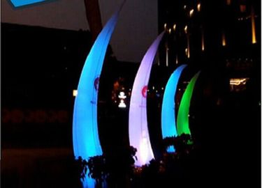 Beautiful Bridge Led Inflatable Lighting Tusk Type For Romantic Party