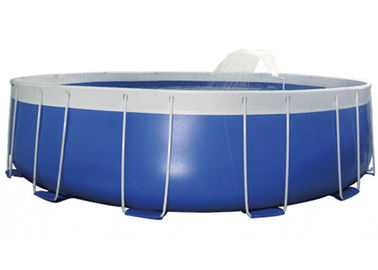 Personal Use Steel Frame Pool , Metal Frame Paddling Pool EN71