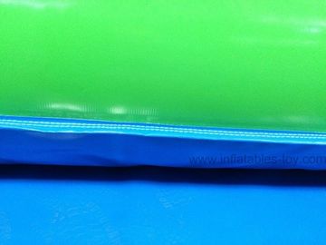 3 Lane Green Backyard Inflatable Water Slides Fire Resistant SCT