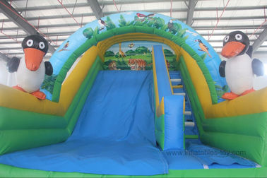 Animal Theme Commercial Inflatable Slide For  Backyard , Slide Inflatable For Kids
