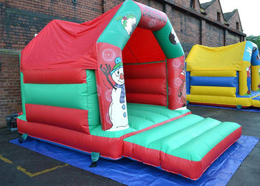 Ultimate Festive Inflatable Bouncer / Small Toddler Moonwalk Inflatable Bounce House