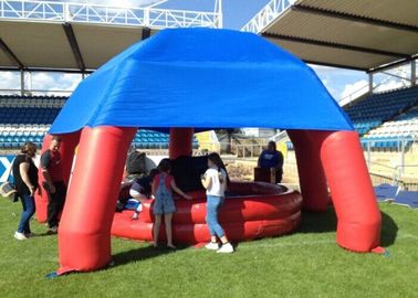 Commercial Marquee Pvc Inflatable Tent Spider Tent Blow Up Shelter Large Used In Rodeo Bulls Sport Games