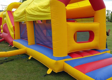 Amazing 75ft Massive Bouncy Castles Obstacle Course In Challenge Games