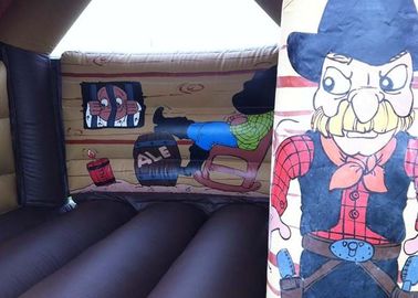 Wonderful Wild West Inflatable Bouncer Custom Jump For Kids Party