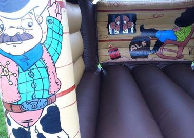 Wonderful Wild West Inflatable Bouncer Custom Jump For Kids Party