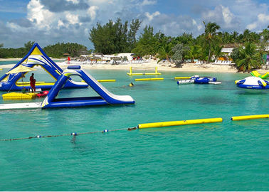 Amazing Outdoor Inflatable Water Park For Adult , Customized Inflatable Water Parks