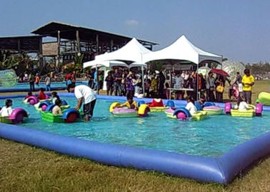 Amusement Park Small Swimming Pools For Kids , Inflatable Swimming Pool For Family