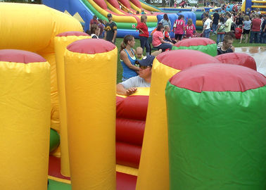 Adventure Obstacle Course , Assault Course Bouncy Castles / Inflatable Obstacle Course