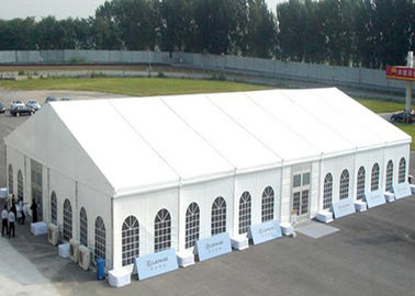 300~2000 People Big White Inflatable Tent For Party , Outdoor Luxury Wedding Tents