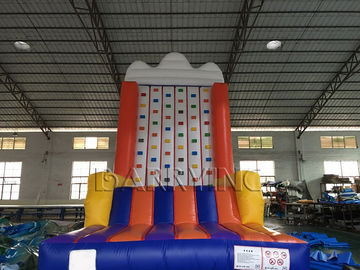 Inflatable Interactive Games Portable Mobile Rock Climbing Wall For Amusement Park