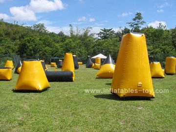 Outdoor Sports Games inflatable Bunker Paintball Sup Air Field For Fun
