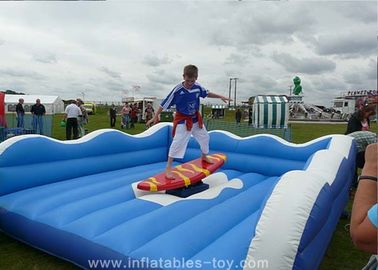 Children Inflatable Sports Games Mechanical Surf Simulator For Advertising