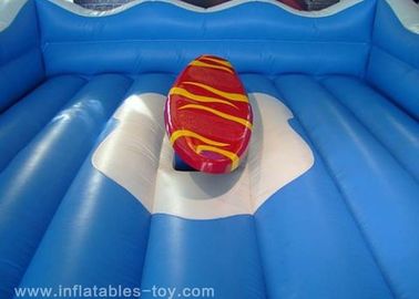 Children Inflatable Sports Games Mechanical Surf Simulator For Advertising