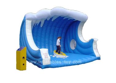 Womderful Inflatable Surf Machine , Mechanical Surfing Game For Kids / Adult