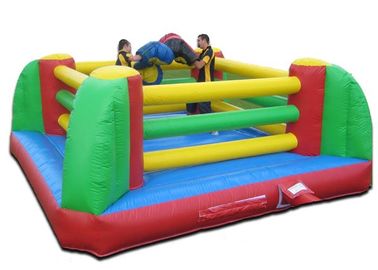 Super Inflatable Sport Games Kids Inflatable Boxing Ring With Suit For Fun