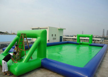 Customized Chilren Inflatable Sports Games , Inflatable Soccer Field For Kids