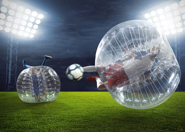 1.2m Diameter TPU / PVC Bubble Football , Outdoor Inflatable Toys 0.8mm Bubble Soccer