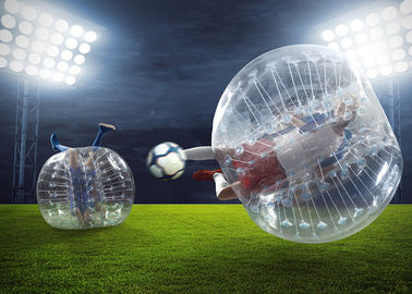 1.2m Diameter TPU / PVC Bubble Football , Outdoor Inflatable Toys 0.8mm Bubble Soccer