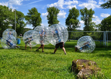 Comercial 1.0M 1.8M TPU Human Hamster Bumper Ball Soccer Football , Loopy Zorb Ball