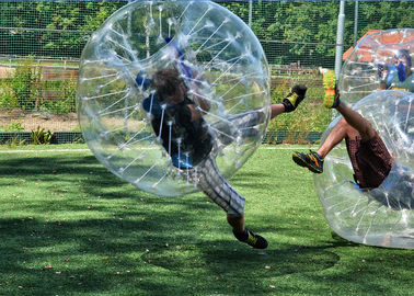 Safe Outdoor Inflatable Toys Children Bumper Ball , Human Hamster Ball Bubble Soccer